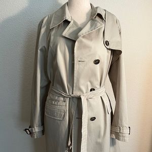 Marina Rinaldi 100% Cotton Trench Coat